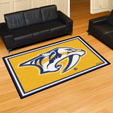 Nashville Predators 5ft. x 8 ft. Plush Area Rug