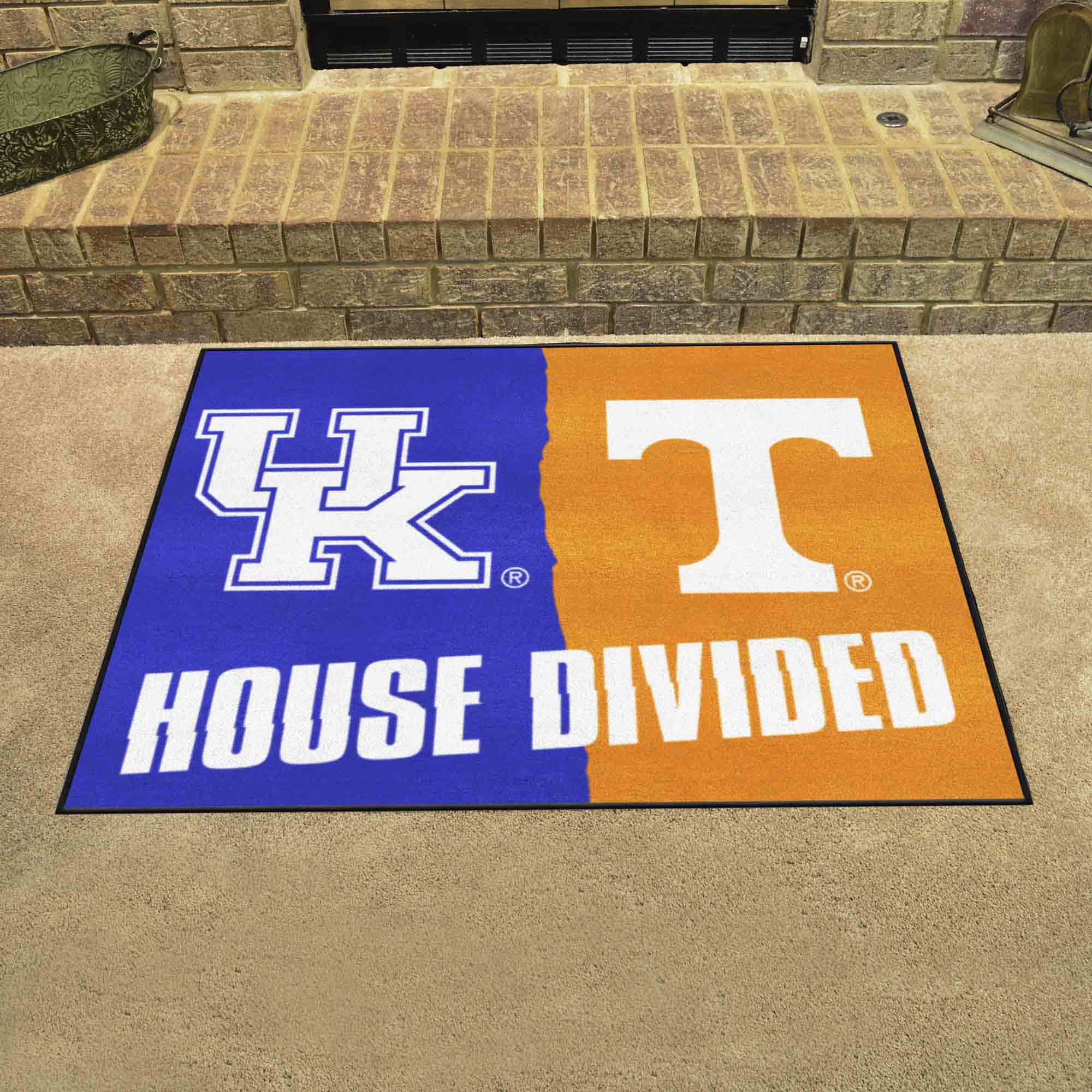 House Divided - Kentucky / Tennessee House Divided House Divided Rug - 34 in. x 42.5 in. - House Divided - Kentucky / Tennessee