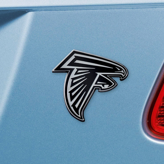 Atlanta Falcons 3D Chrome Metal Emblem - Atlanta Falcons