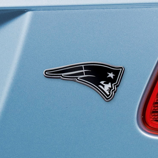 New England Patriots 3D Chrome Metal Emblem