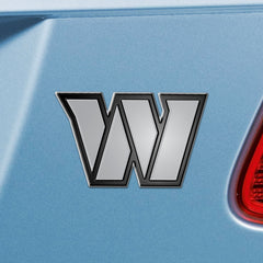 Washington Commanders 3D Chrome Metal Emblem