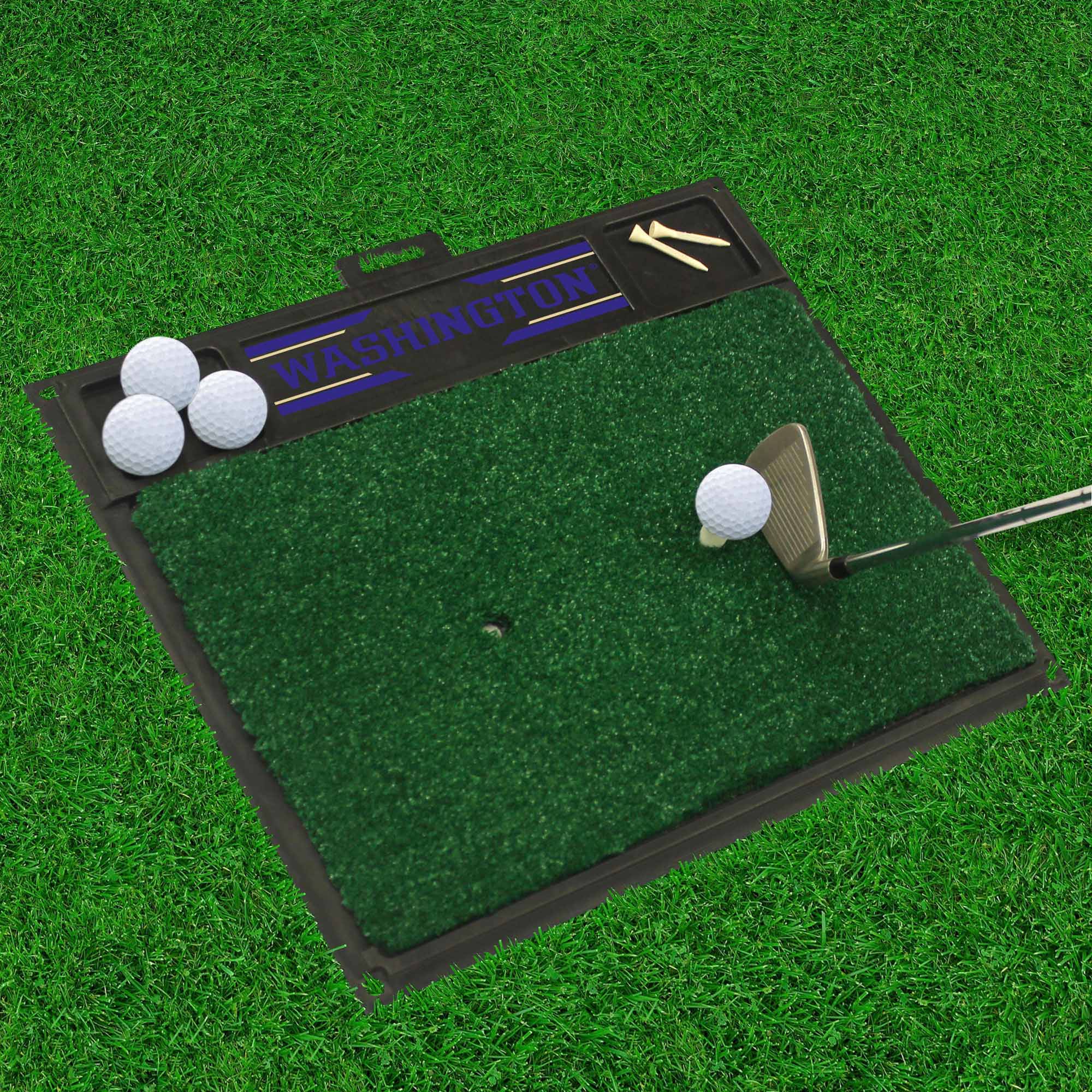 Washington Huskies Golf Hitting Mat