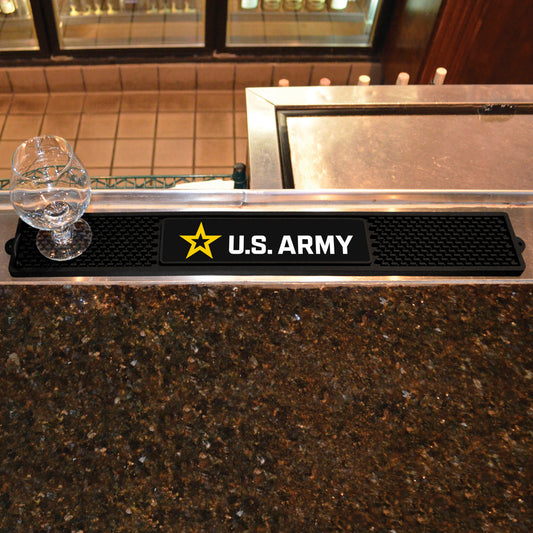 U.S. Army Bar Drink Mat - 3.25in. x 24in.