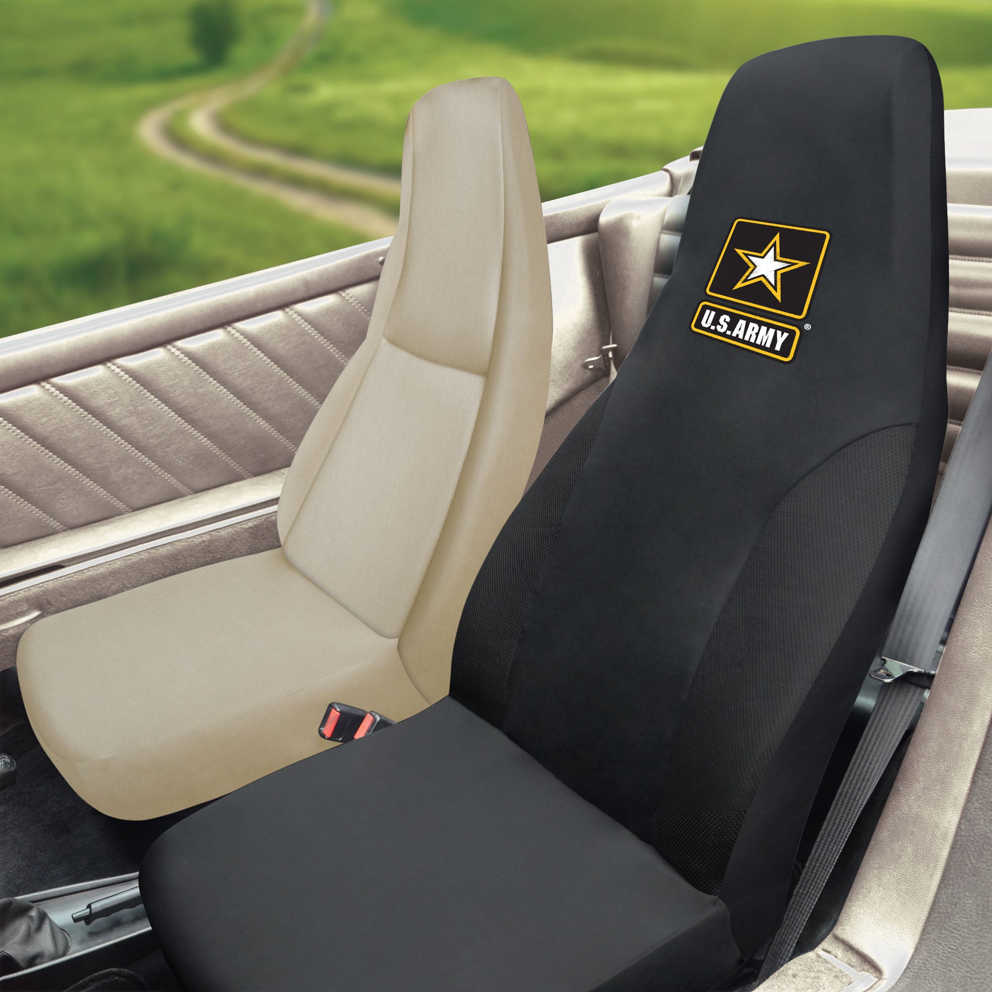 U.S. Army Embroidered Seat Cover