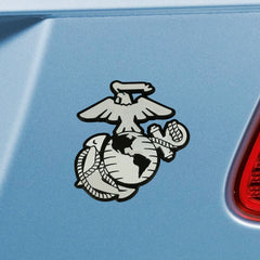 U.S. Marines 3D Chrome Metal Emblem