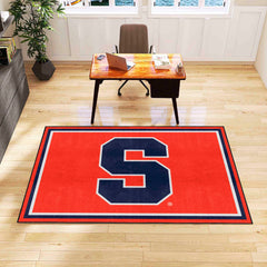 Syracuse Orange 5ft. x 8 ft. Plush Area Rug