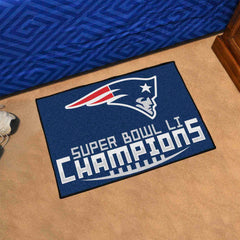 New England Patriots Starter Mat Accent Rug - 19in. x 30in., 2017 Super Bowl LI Champions - New England Patriots