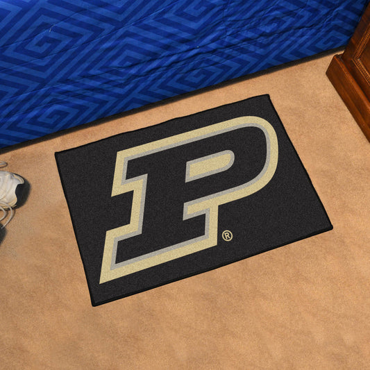 Purdue Boilermakers Starter Mat Accent Rug - 19in. x 30in., P Logo