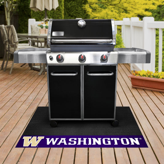 Washington Huskies Vinyl Grill Mat - 26in. x 42in.