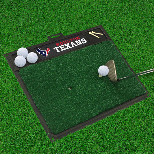 Houston Texans Golf Hitting Mat - Houston Texans