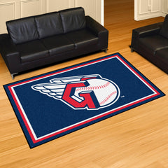 Cleveland Guardians 5ft. x 8 ft. Plush Area Rug - Cleveland Guardians