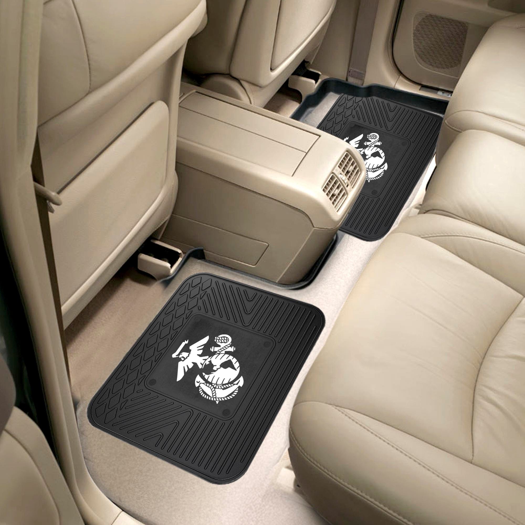 U.S. Marines Back Seat Car Utility Mats - 2 Piece Set