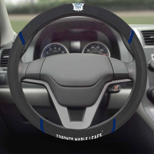 Toronto Maple Leafs Embroidered Steering Wheel Cover