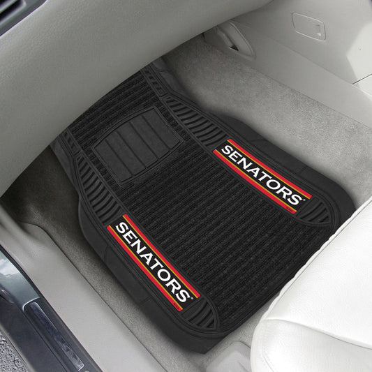 Ottawa Senators 2 Piece Deluxe Car Mat Set