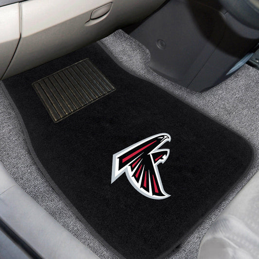 Atlanta Falcons Embroidered Car Mat Set - 2 Pieces - Atlanta Falcons