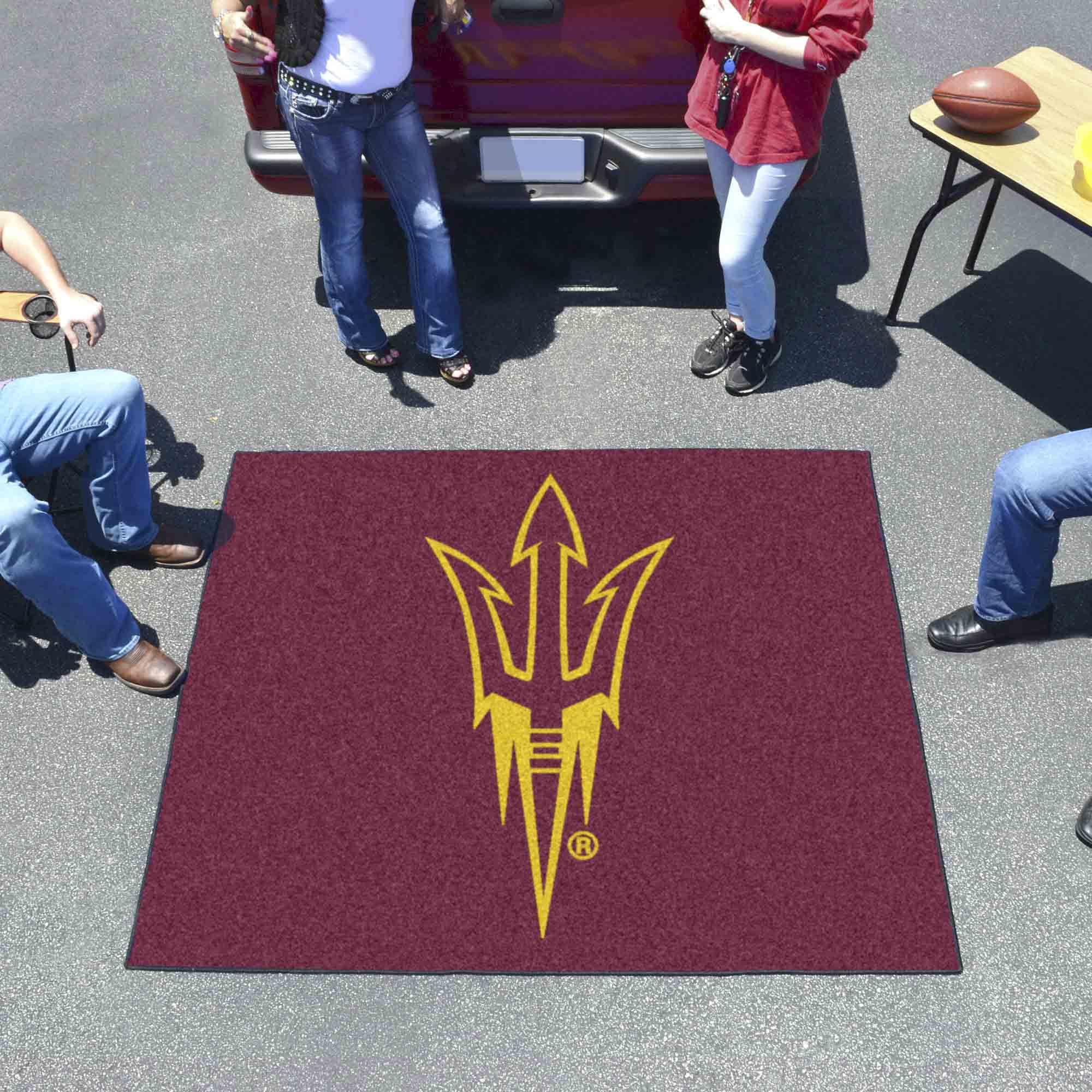 Arizona State Sun Devils Tailgater Rug - 5ft. x 6ft., Pitchfork Logo