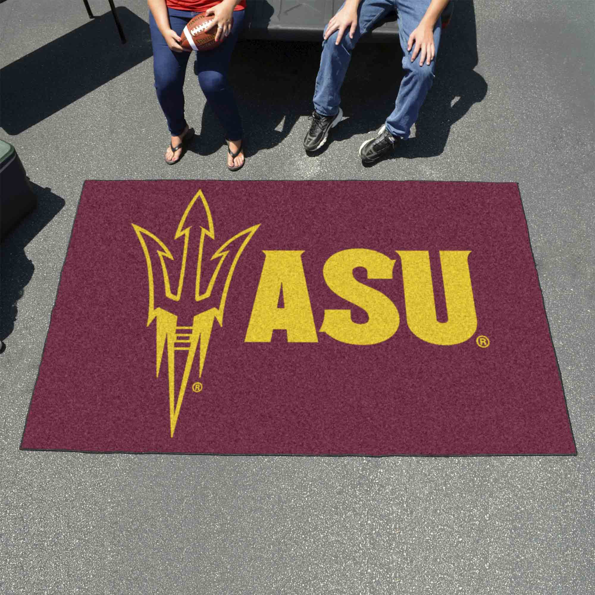 Arizona State Sun Devils Ulti-Mat Rug - 5ft. x 8ft., Pitchfork Logo