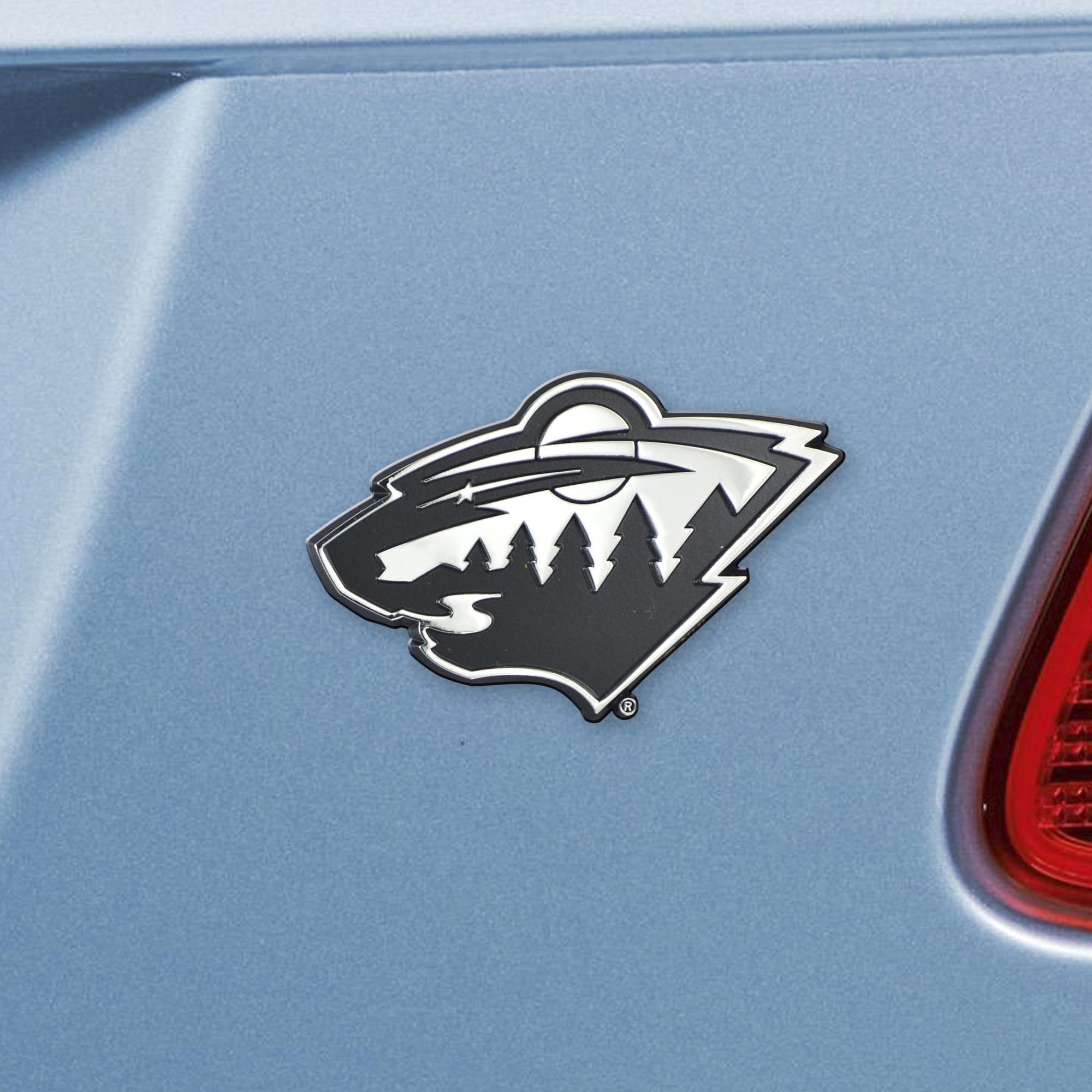 Minnesota Wild 3D Chrome Metal Emblem