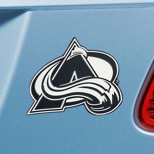 Colorado Avalanche 3D Chrome Metal Emblem - Colorado Avalanche