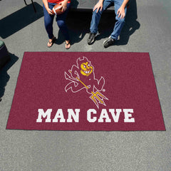 Arizona State Sun Devils Man Cave Ulti-Mat Rug - 5ft. x 8ft., Sparky Logo