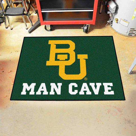 Baylor Bears Man Cave All-Star Rug - 34 in. x 42.5 in. - Baylor