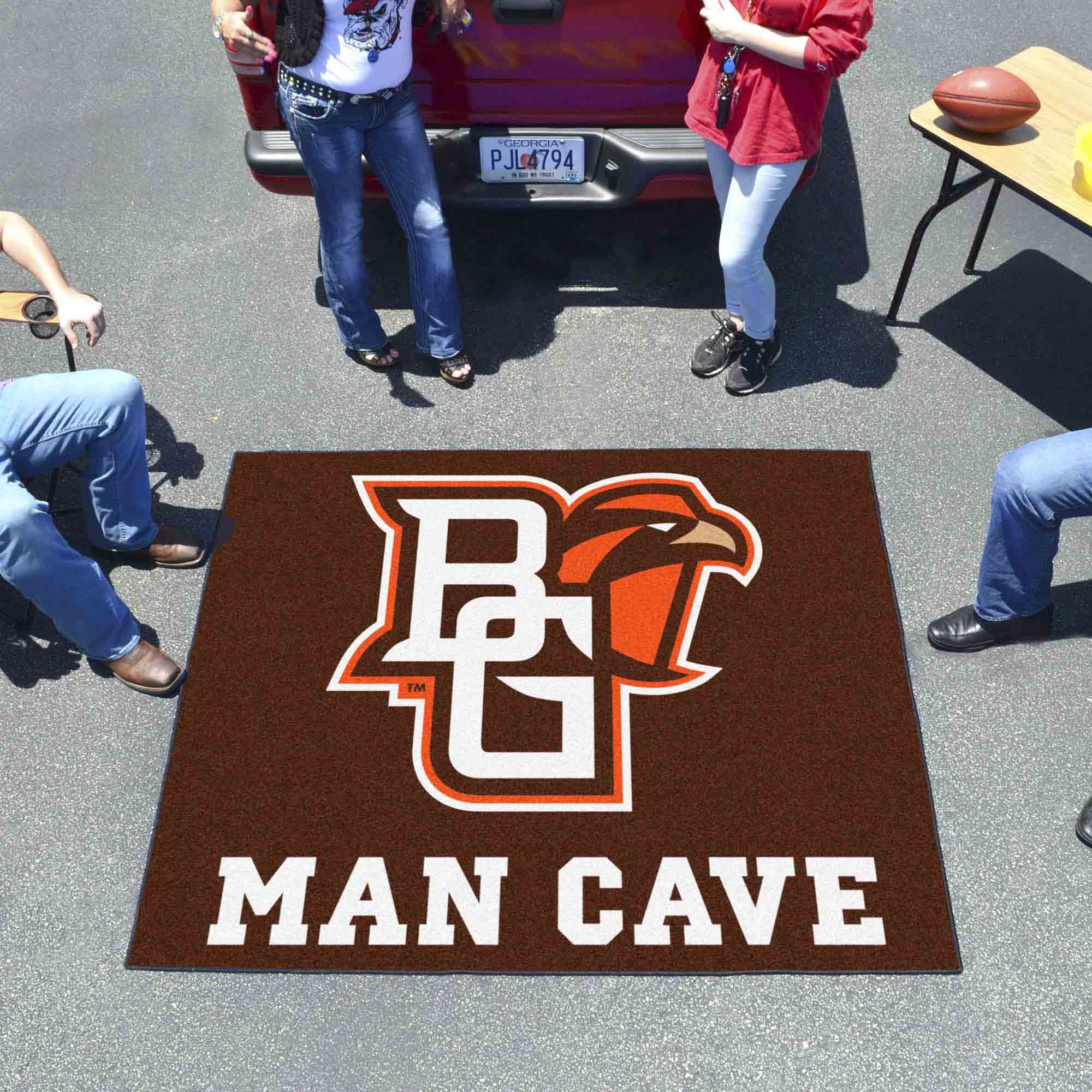 Bowling Green Falcons Man Cave Tailgater Rug - 5ft. x 6ft.