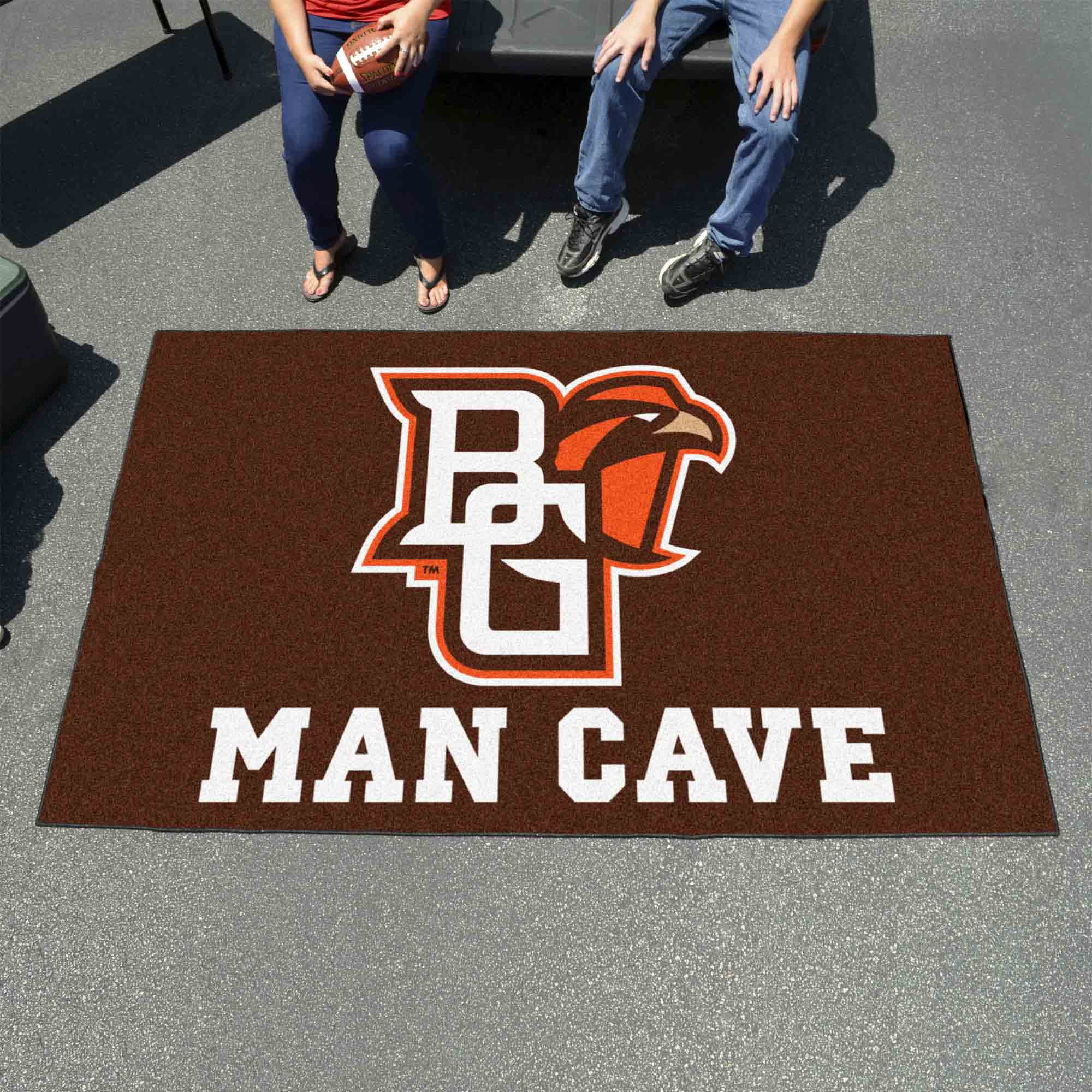 Bowling Green Falcons Man Cave Ulti-Mat Rug - 5ft. x 8ft.