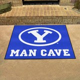 BYU Cougars Man Cave All-Star Rug - 34 in. x 42.5 in.