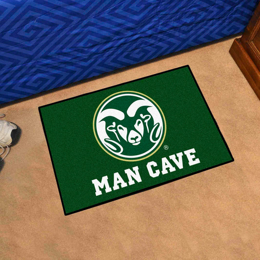 Colorado State Rams Man Cave Starter Mat Accent Rug - 19in. x 30in. - Colorado State