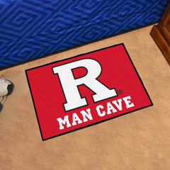 Rutgers Scarlett Knights Man Cave Starter Mat Accent Rug - 19in. x 30in.