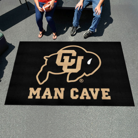 Colorado Buffaloes Man Cave Ulti-Mat Rug - 5ft. x 8ft. - Colorado