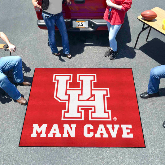 Houston Cougars Man Cave Tailgater Rug - 5ft. x 6ft. - Houston