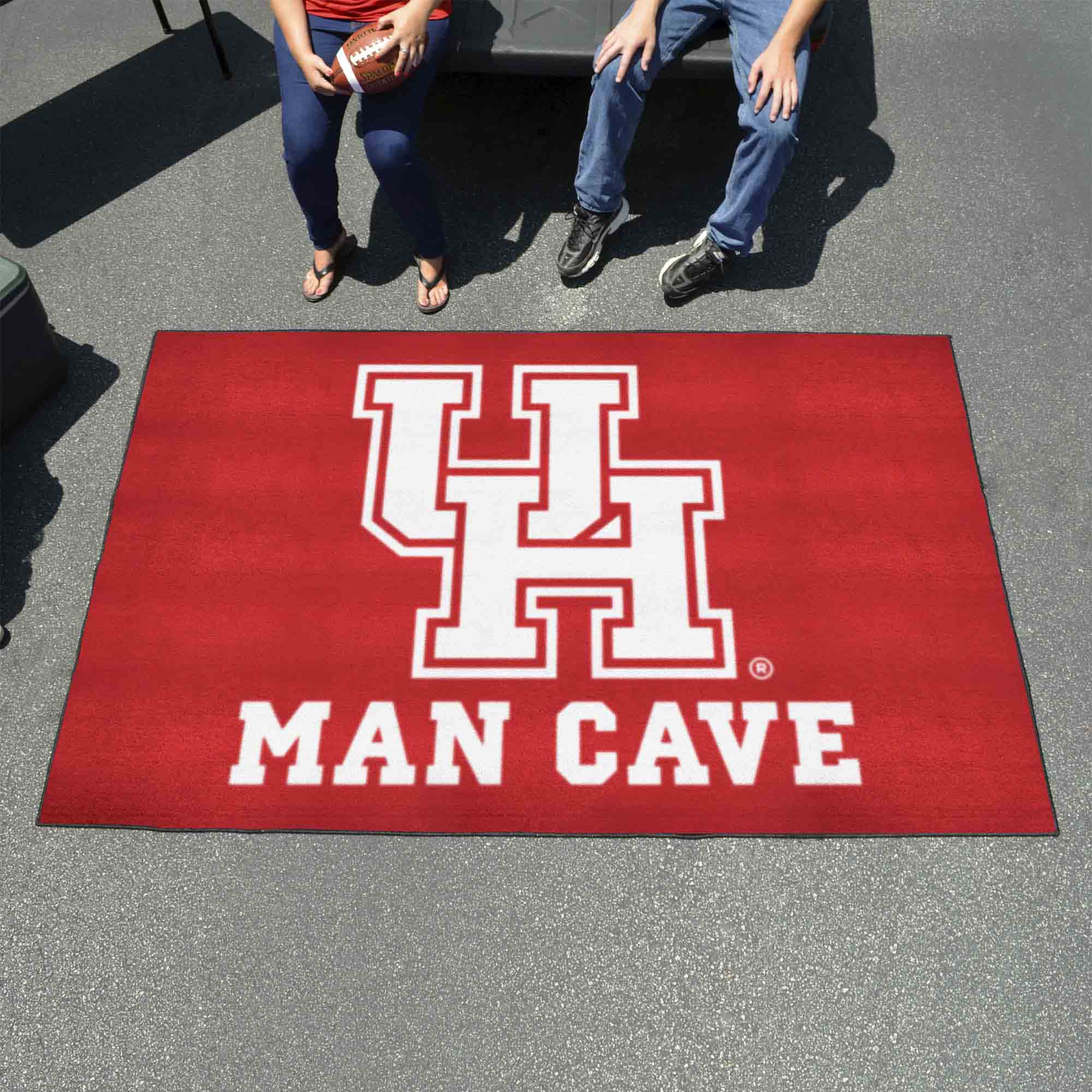 Houston Cougars Man Cave Ulti-Mat Rug - 5ft. x 8ft.