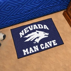 Nevada Wolfpack Man Cave Starter Mat Accent Rug - 19in. x 30in. - Nevada