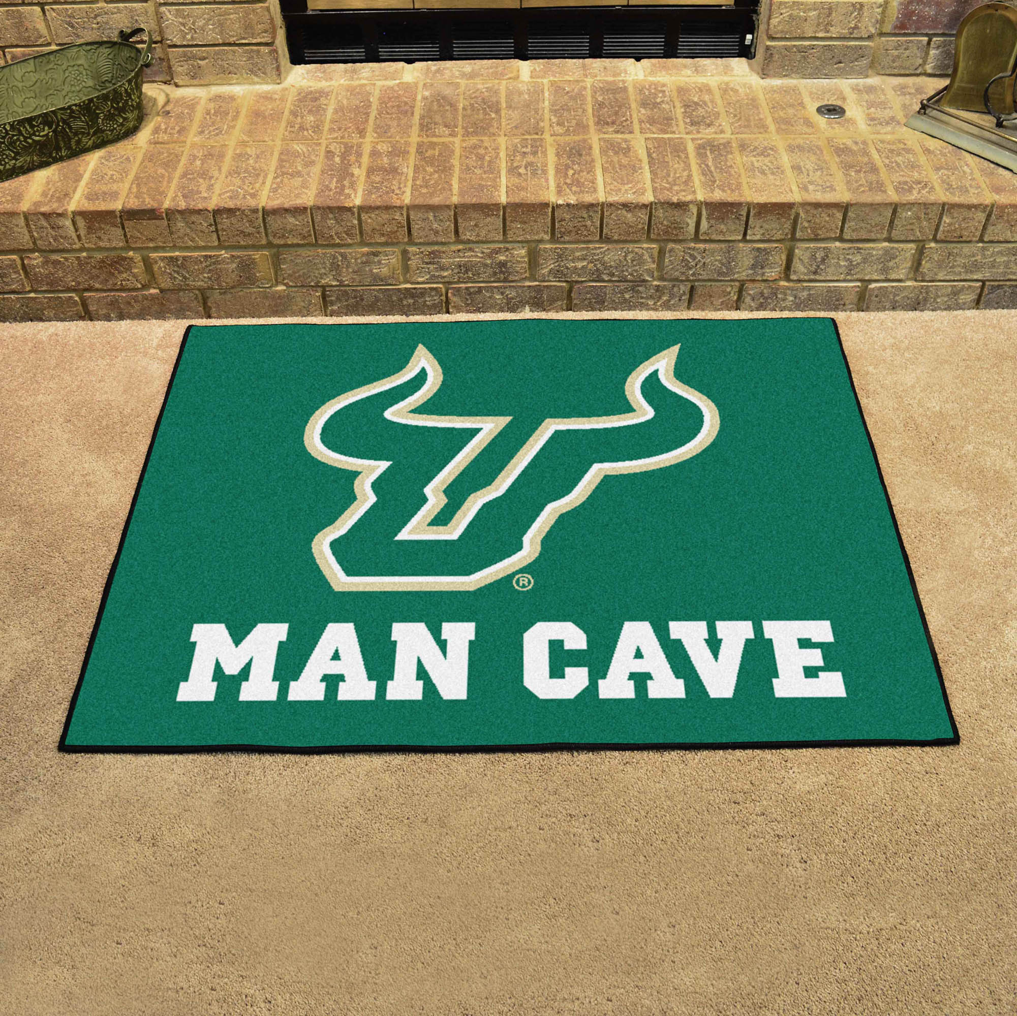 South Florida Bulls Man Cave All-Star Rug - 34 in. x 42.5 in.