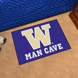 Washington Huskies Man Cave Starter Mat Accent Rug - 19in. x 30in.