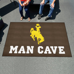 Wyoming Cowboys Man Cave Ulti-Mat Rug - 5ft. x 8ft.