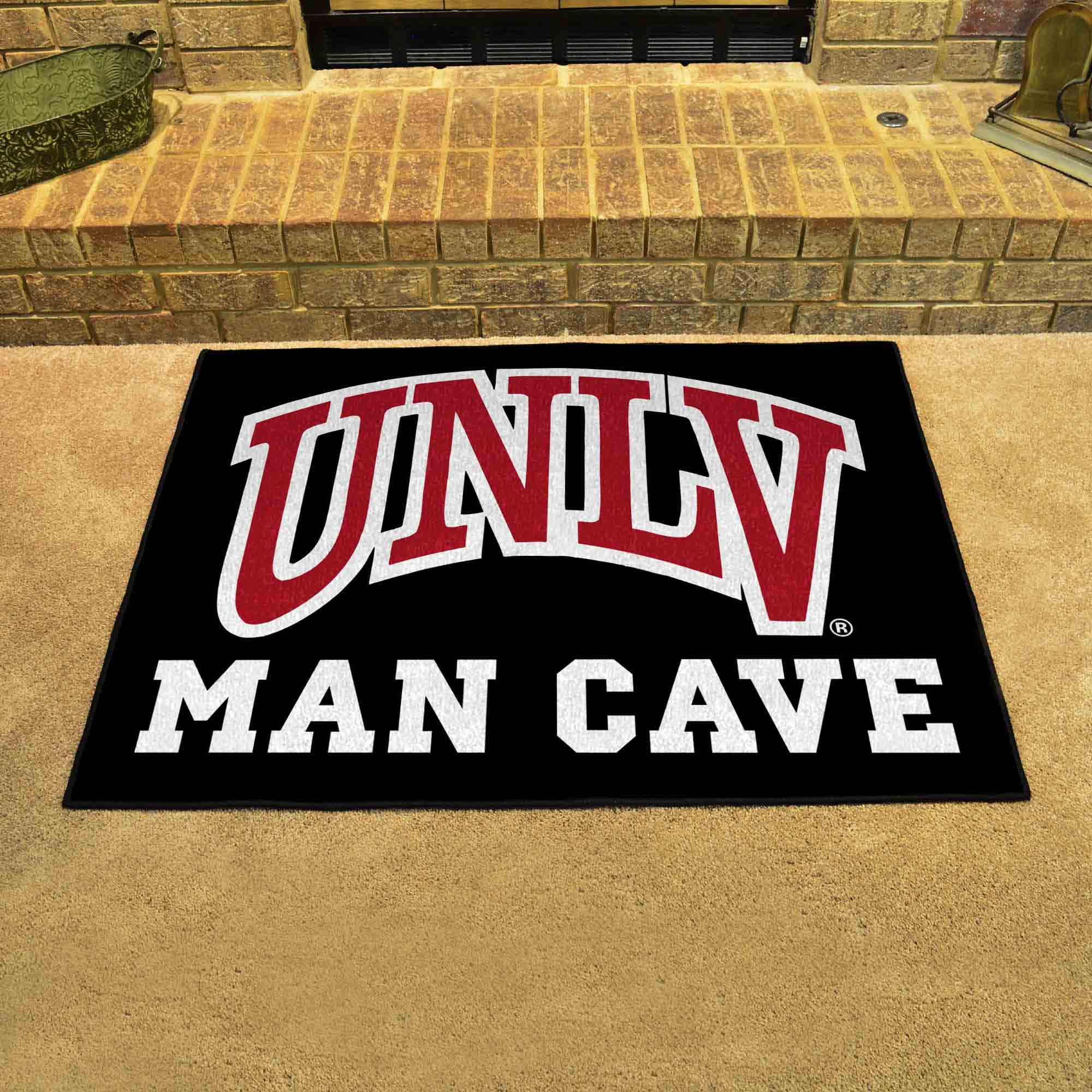 UNLV Rebels Man Cave All-Star Rug - 34 in. x 42.5 in.