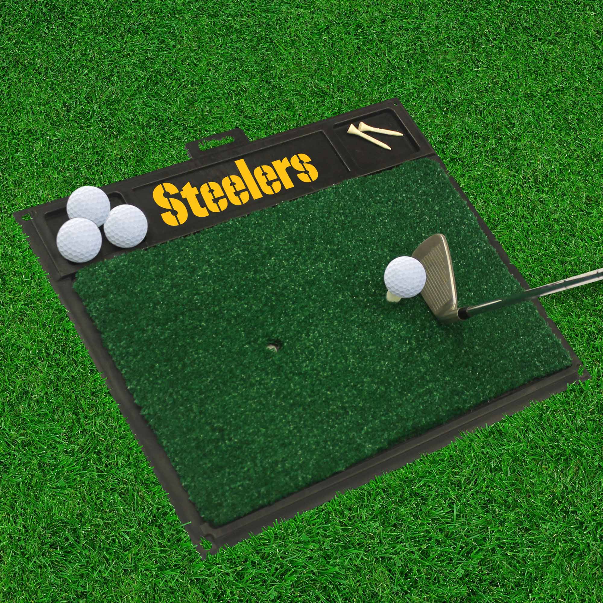 Pittsburgh Steelers Golf Hitting Mat