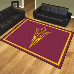 Arizona State Sun Devils 8ft. x 10 ft. Plush Area Rug, Pitchfork Logo