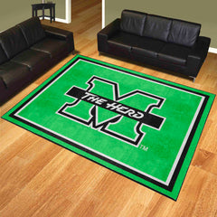 Marshall Thundering Herd 8ft. x 10 ft. Plush Area Rug