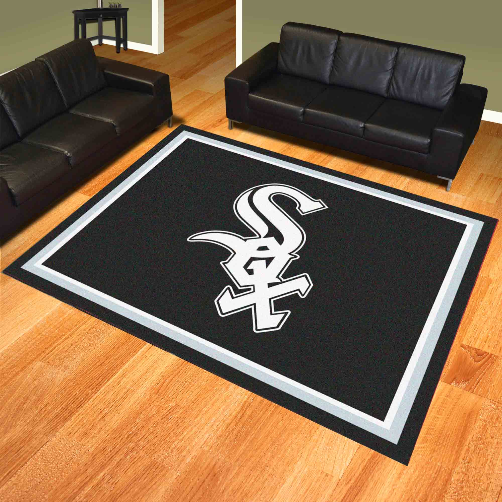 Chicago White Sox 8ft. x 10 ft. Plush Area Rug - Chicago White Sox