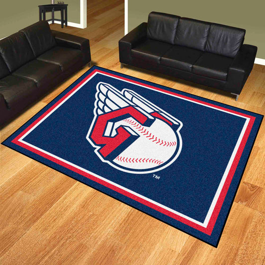 Cleveland Guardians 8ft. x 10 ft. Plush Area Rug