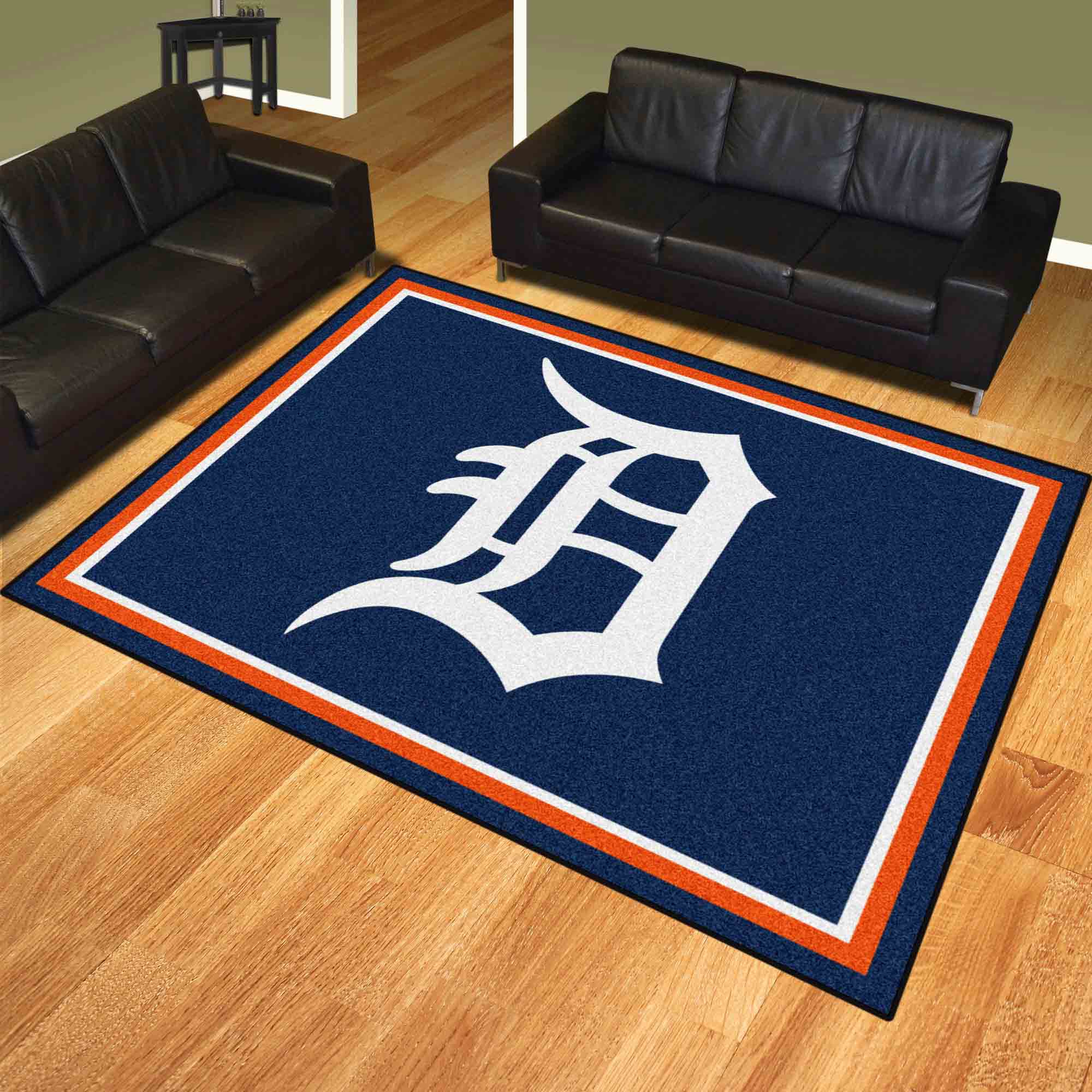 Detroit Tigers 8ft. x 10 ft. Plush Area Rug