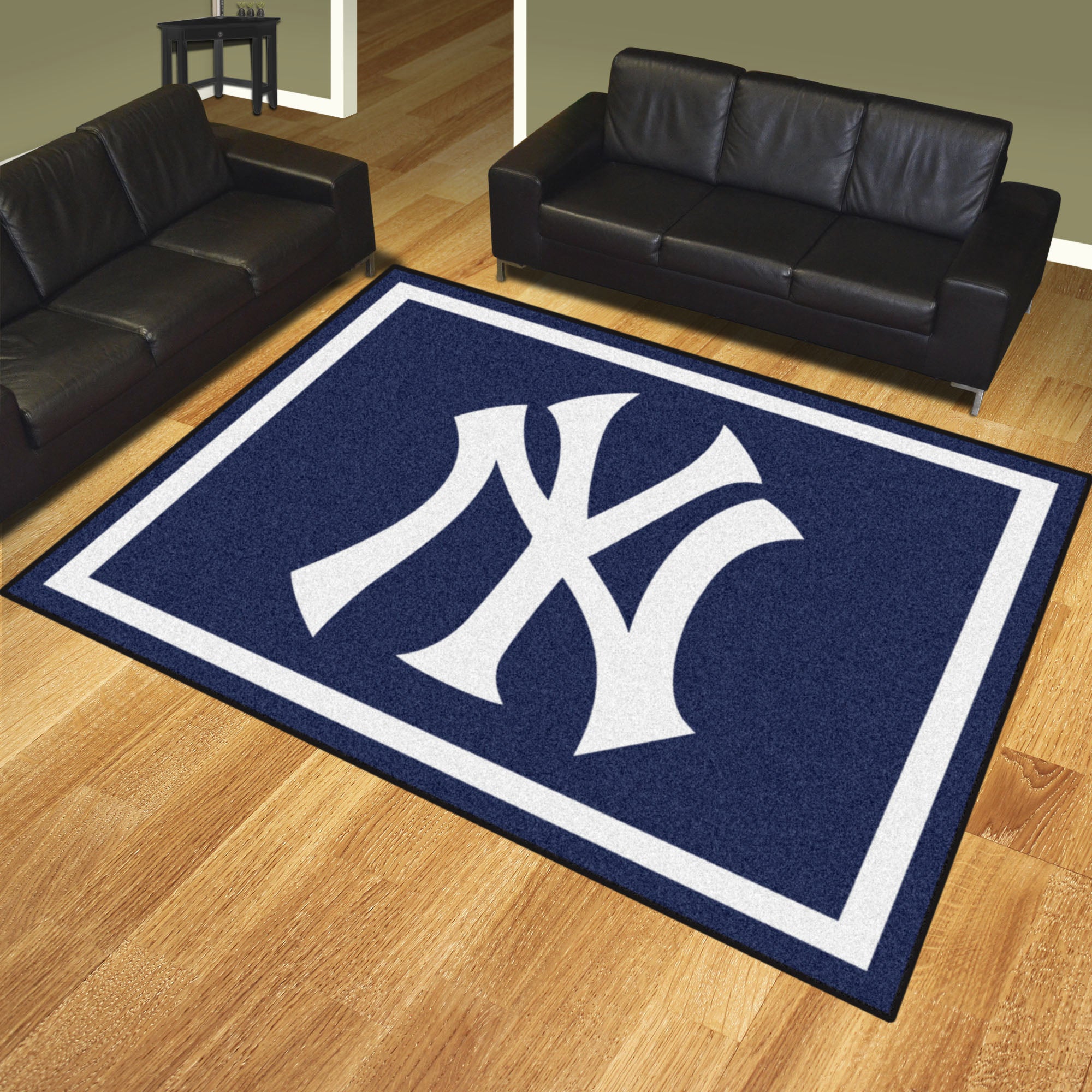 New York Yankees 8ft. x 10 ft. Plush Area Rug