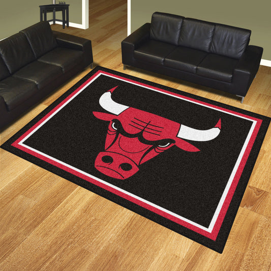 Chicago Bulls 8ft. x 10 ft. Plush Area Rug