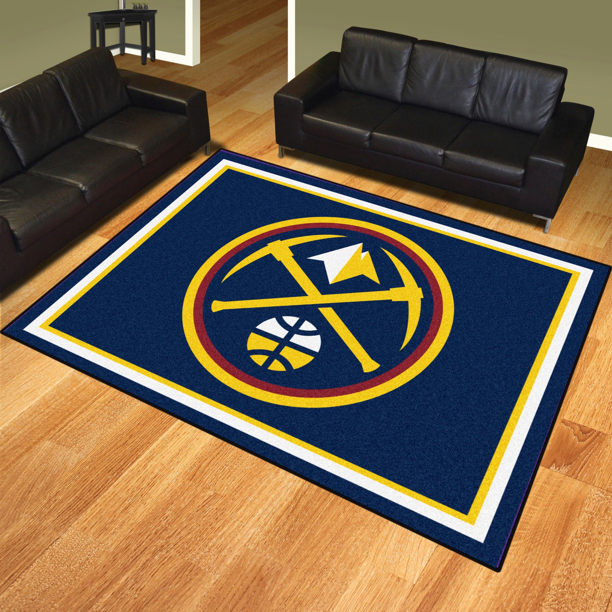 Denver Nuggets 8ft. x 10 ft. Plush Area Rug