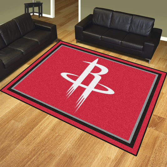 Houston Rockets 8ft. x 10 ft. Plush Area Rug