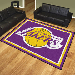 Los Angeles Lakers 8ft. x 10 ft. Plush Area Rug