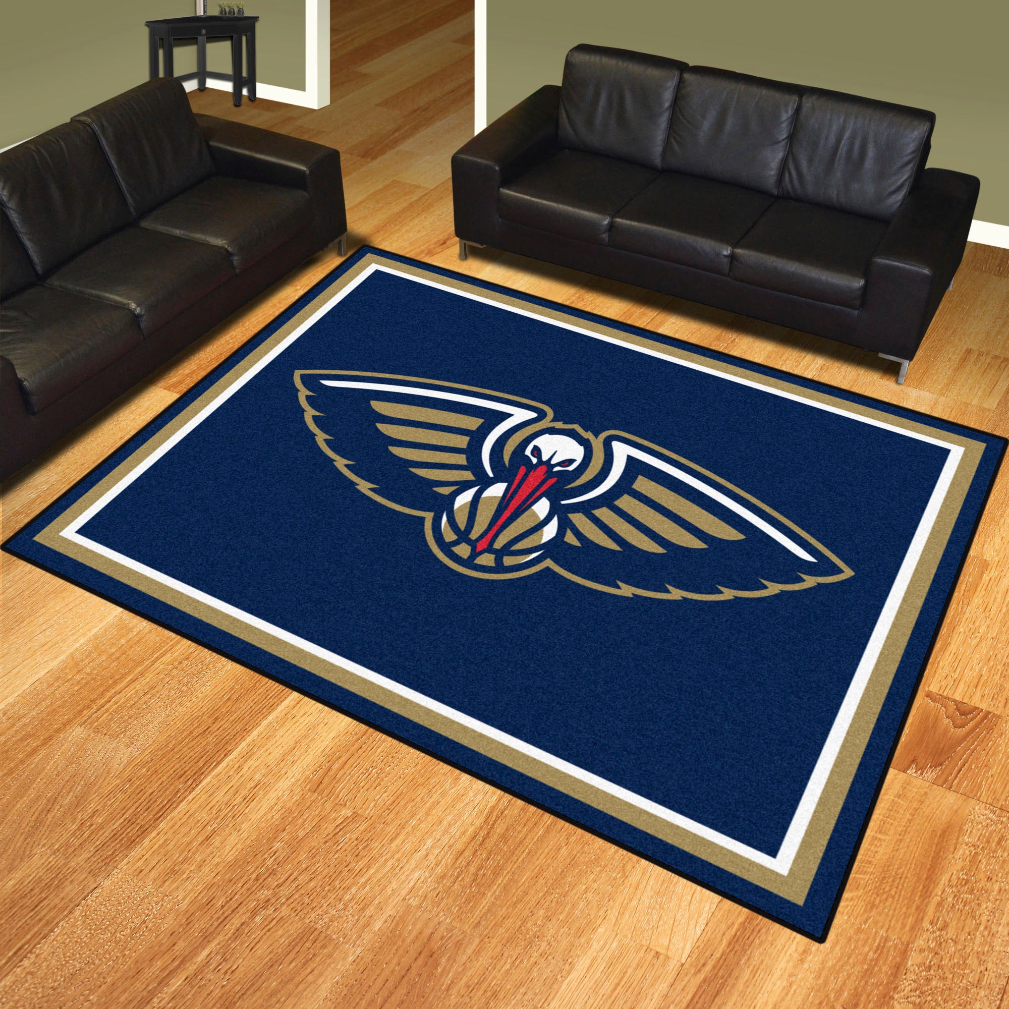 New Orleans Pelicans 8ft. x 10 ft. Plush Area Rug - New Orleans Pelicans